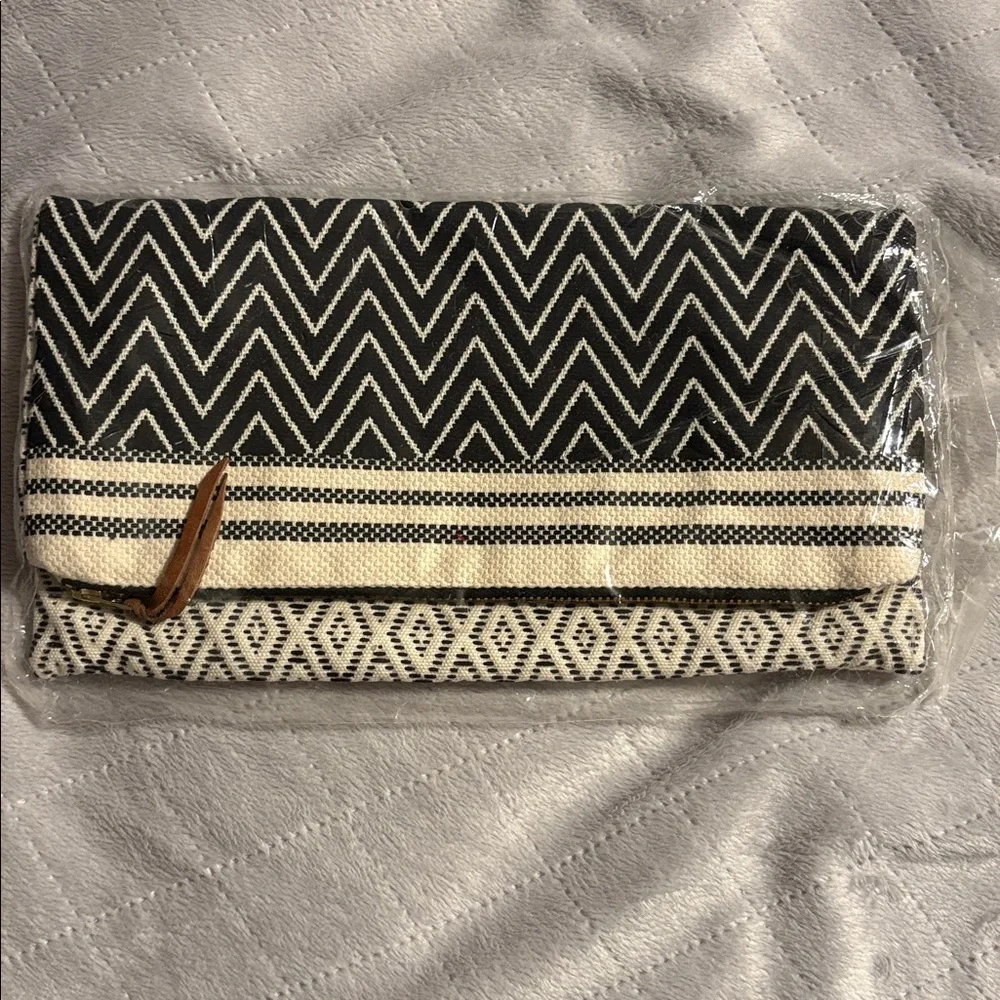 Tribe Alive fold over Clutch Atitlan brocade